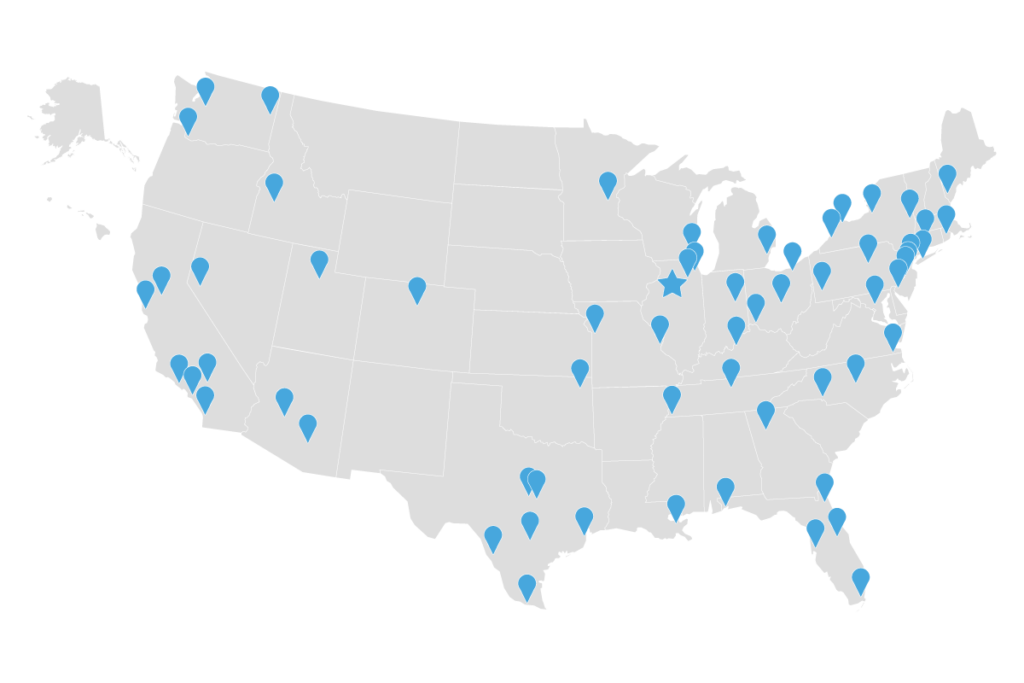 3PL-Location-Map